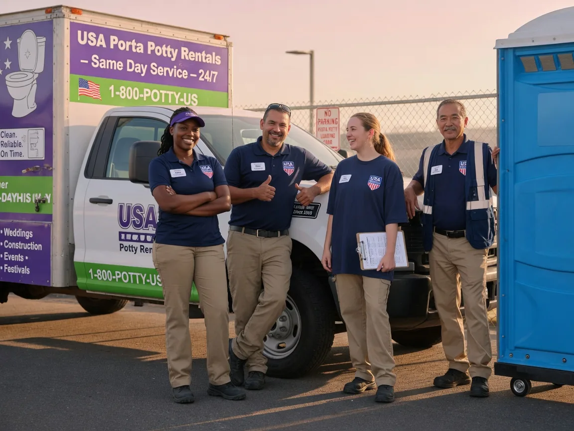 Porta Potty Rental company in Fairfax, VA